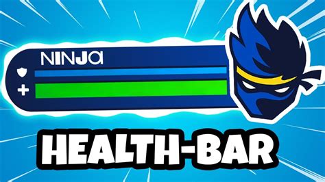 How To Make Fortnite Health Bar Overlay | FREE Download - YouTube