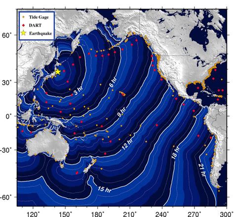 Peta Tsunami Jepang | Aspal Putih