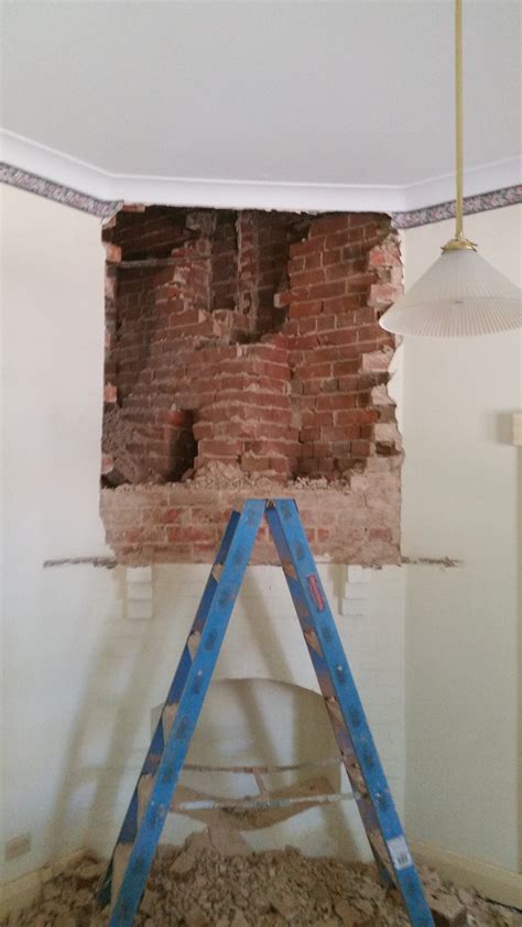 Fireplace / Chimney removal :Adelaide Ancillary Building Services