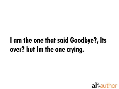 Crying Goodbye Gif