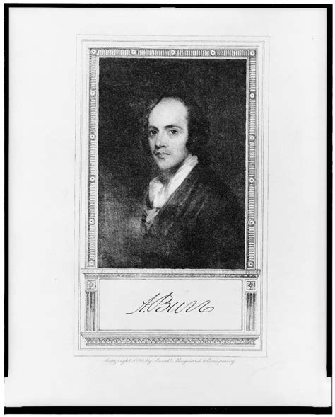 [Aaron Burr, head-and-shoulders portrait, facing left] | Library of ...