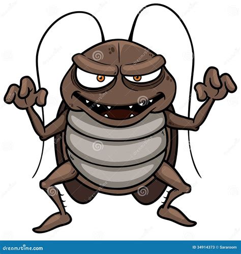 Cartoon Cockroach Vector Illustration | CartoonDealer.com #31798030