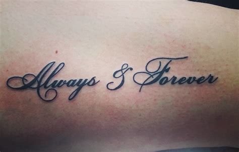 Share more than 76 forever always tattoo latest - in.cdgdbentre