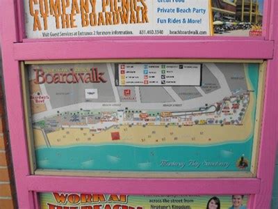 Santa Cruz Beach Boardwalk map - Santa Cruz, California - 'You Are Here ...