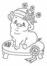 Free & Easy To Print Pig Coloring Pages  Tulamama sketch template