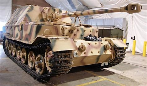 Surviving Panzerjager Tiger (p) Elefant 88mm Tank Destroyer SPG Tank Museum Bovington