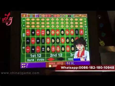 high profits gambling mega gold ball electronic roulette games machines for sale - YouTube