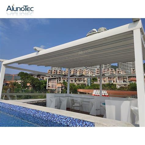 Gazebo Design Retractable Awning Metal Frame Roof for Balcony - China ...