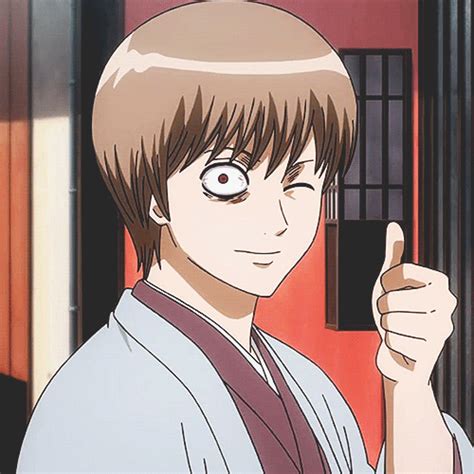 Sougo thumbs up Gintama Gif, Gintama Funny, Okikagu, Gin Tama, Sakata, Horimiya, Anime Stickers ...