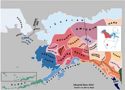 Alaska Native Language Map | Alaska, Language map, Indigenous peoples day