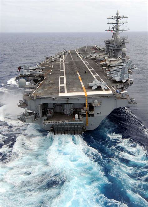 The aircraft carrier USS Nimitz (CVN 68) transits the - PICRYL Public Domain Search