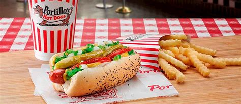 Chicago-Style Hot Dog In Portillo's | TasteAtlas | Recommended authentic restaurants