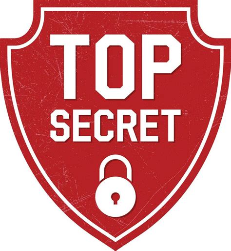 Top Secret Stamp, Confidential Badge, Top Secret Vector, Confidential Stamp, Vector Illustration ...