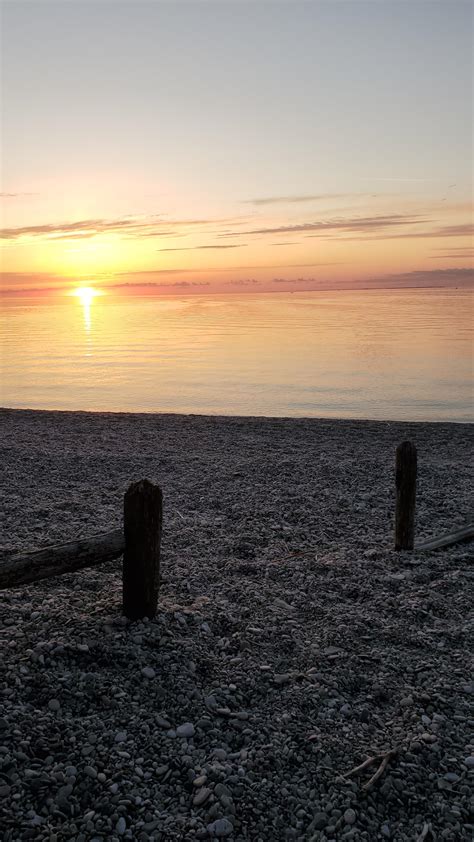 Sunset on Lake Michigan : pics