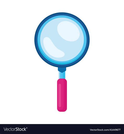 Search magnifying glass Royalty Free Vector Image