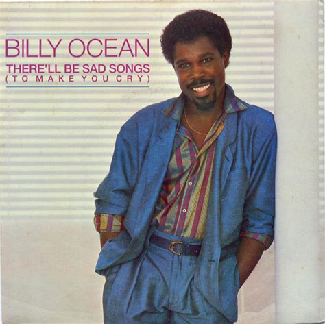 Billy Ocean - There'll Be Sad Songs (To Make You Cry) (1986, Vinyl ...