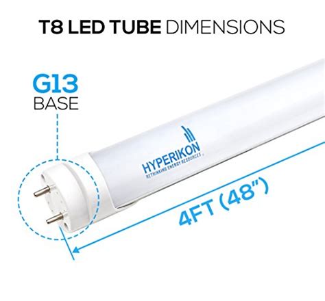 6 Mil Clear Poly Tubing: 4ft Led Tube Daylight