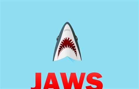 Wallpaper shark, mouth, shark, Jaws images for desktop, section минимализм - download