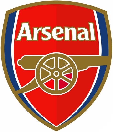 The Emblem of the Football Club Arsenal. England Editorial Image ...