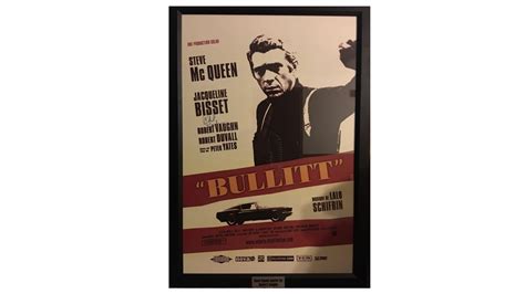 Bullitt Original Signed Poster 27 X 40 at Kansas City March 2018 as K12 ...