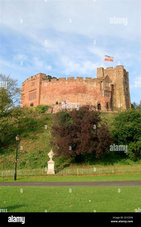 Tamworth Castle Tamworth Staffordshire England UK Stock Photo - Alamy