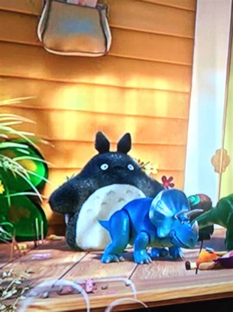 That moment you realize Bonnie from toy story 3 has a totoro