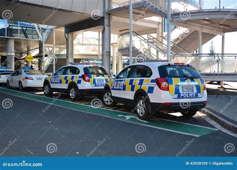 Police Cars. Oakland International Airport. New Zealand Editorial Stock ...