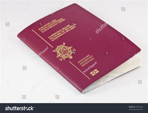 Belgian Travel Passport , European Model Stock Photo 34526596 : Shutterstock