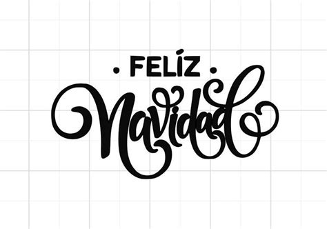 the word feliz navidad written in black ink on a white background