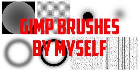 Gimp-Brushes by myself by GaroArts on DeviantArt