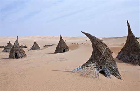 Libya,Sahara desert,a tuareg village in the Ubari lakes area | Vernacular architecture ...