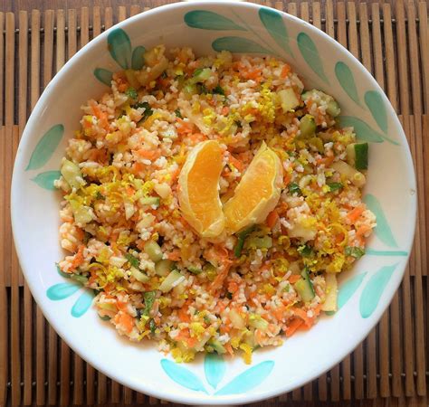 Picnic Recipe: Minted Orange Summer Rice Salad