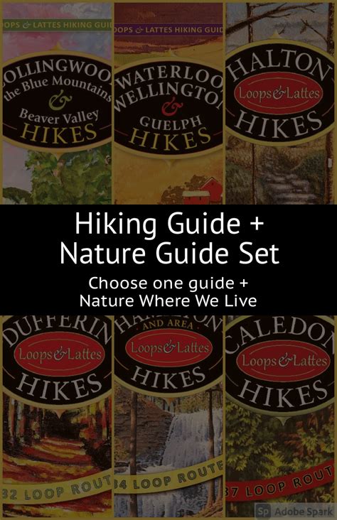 Hiking Guide & Nature Book Set - Loops & Lattes Hiking Guides