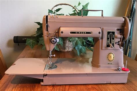 Singer 301A Beige Slant Needle Vintage Sewing Machine | Etsy