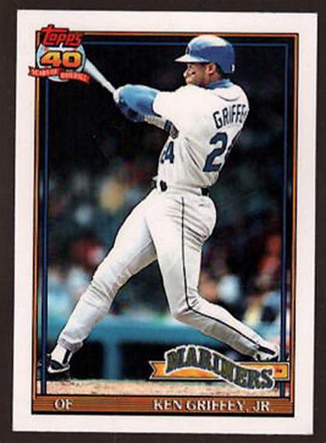 Ken Griffey Jr. Baseball Card, Ken Griffey Sr. Card ,baseball Card ...