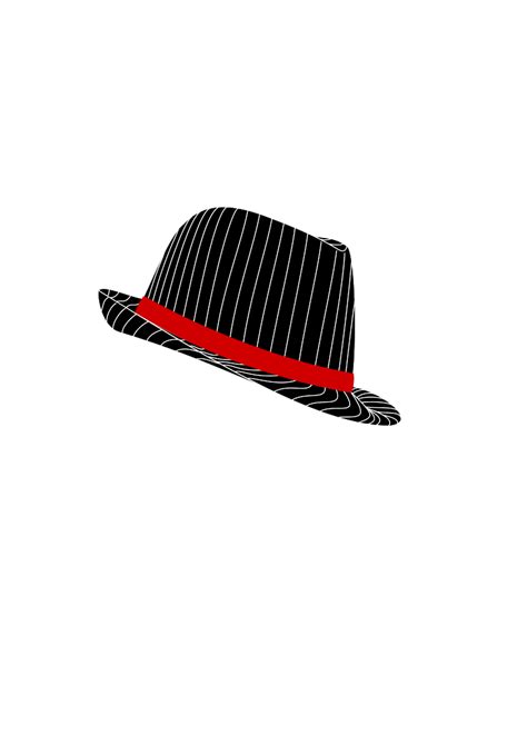 Fedora Hat Clip Art at Clker.com - vector clip art online, royalty free ...