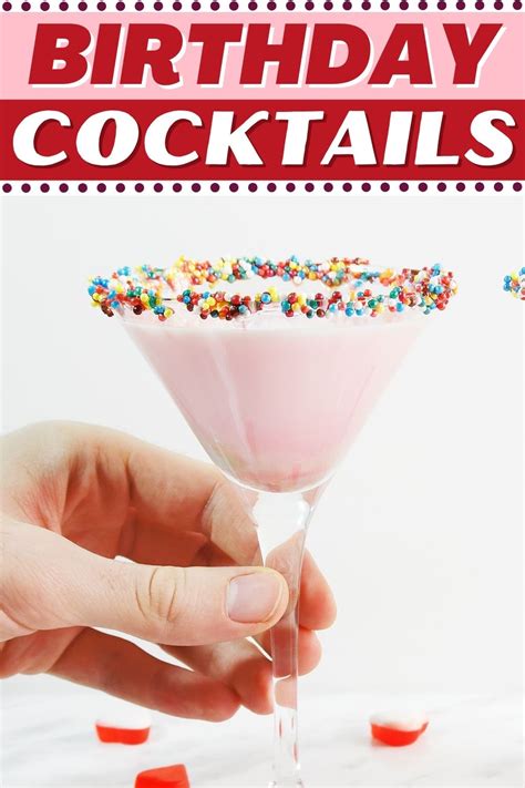 25 Best Birthday Cocktails - Insanely Good