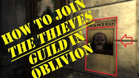 How to join the Thieves Guild in Oblivion - YouTube