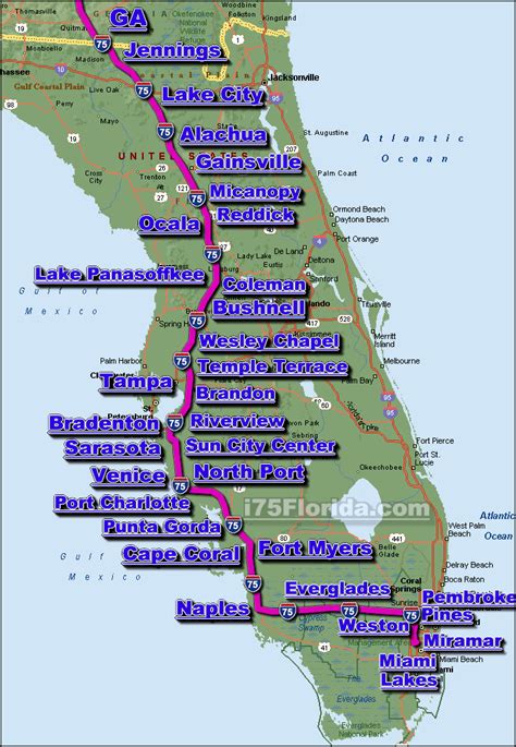 Road Map Naples Fl