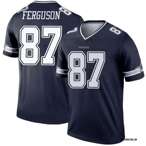 Navy Men's Jake Ferguson Dallas Cowboys Legend Jersey