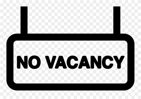 No Vacancy Signal Comments - No Vacancy Sign Png Clipart (#1647818) - PinClipart