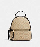 COACH® Outlet | Jordyn Backpack In Blocked Signature Canvas
