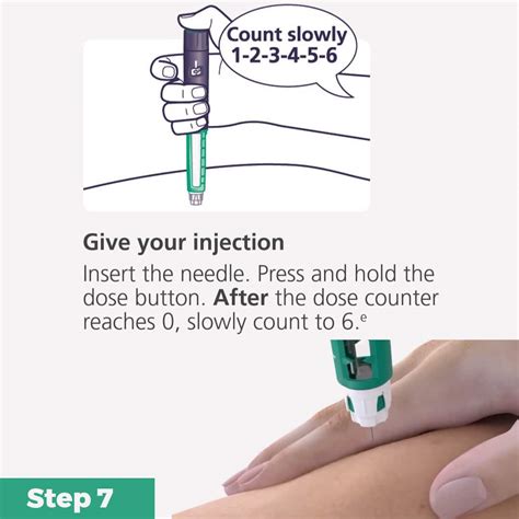 FlexPen Insulin Pen Quick Guide Step 7 - HGH Mexico Clinic