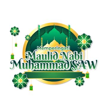 Twibbon Maulid Nabi 2023 PNG Transparent Images Free Download | Vector Files | Pngtree