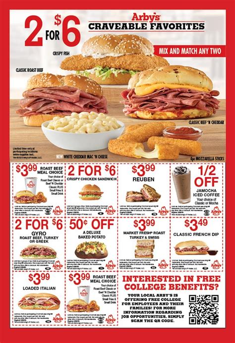 Printable Arbys Coupons