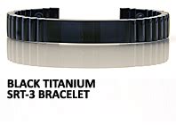 Q-Link SRT-3 (titanium black ceramic bracelet) – energy X system