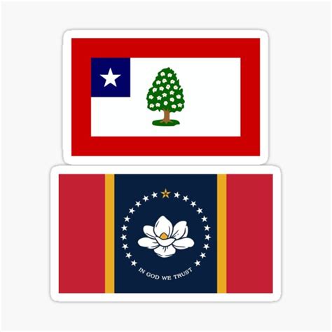 "Mississippi Flag Set -- New Magnolia Flag 2020 & Original 1861-1865 ...