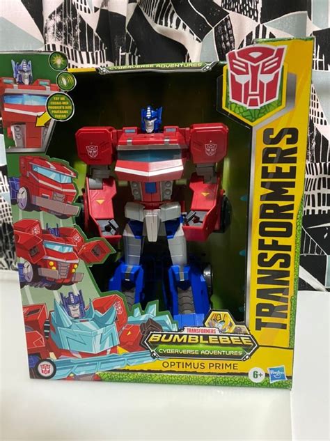 Transformers Optimus Prime Cyberverse Adventure Dinobots Unite, Hobbies ...