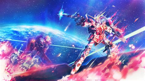 Download Gundam Unicorn Mobile Suit Gundam Anime Mobile Suit Gundam Unicorn HD Wallpaper by ...