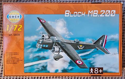 BLOCH MB-200 - WW II BOMBER(ARMEE DE L'AIR/FRENCH & VICHY AF MKGS)#939 ...